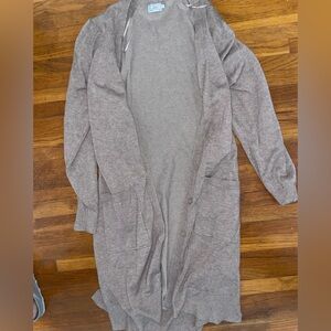 Tan women’s cardigan size large
